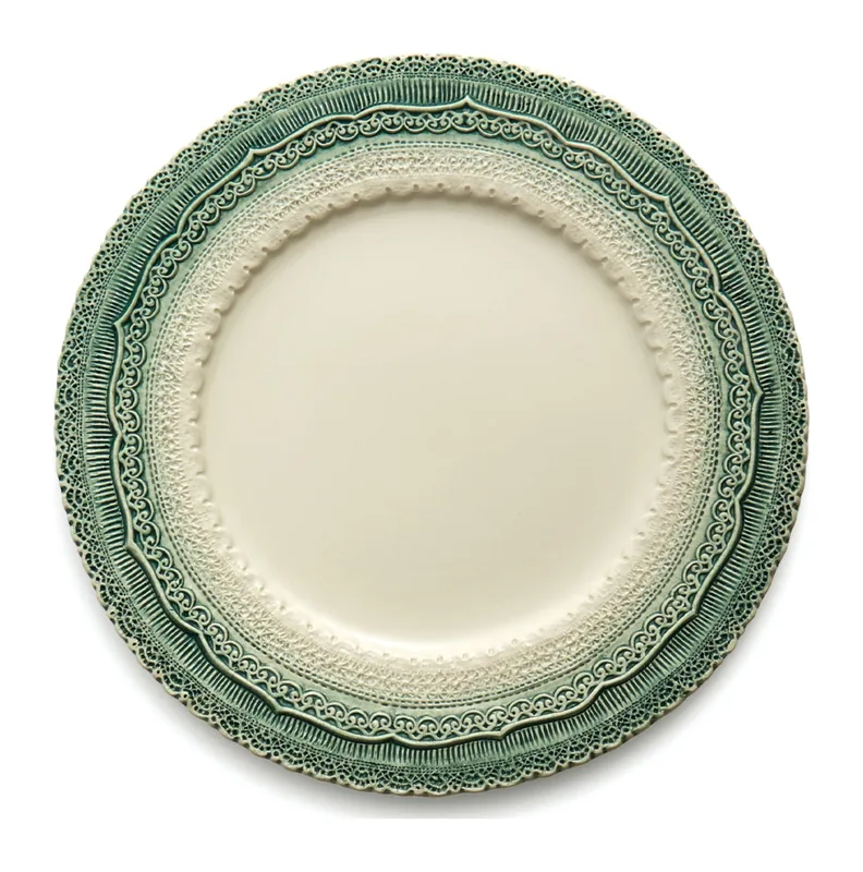 Arte Italica Finezza Finezza Green Charger at Galleria Riverside