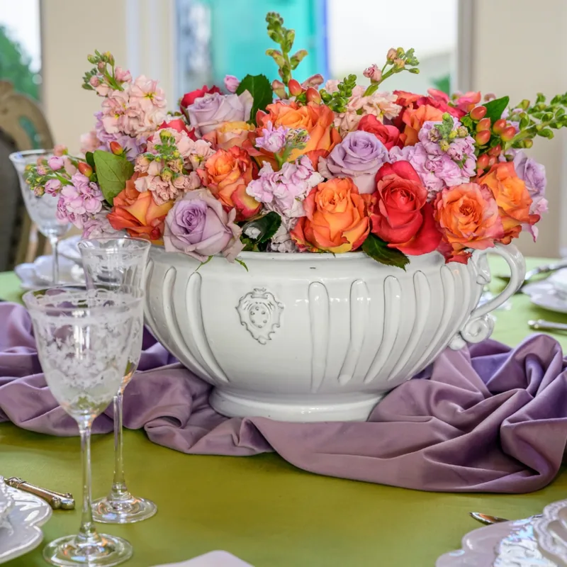 Arte Italica Bella Bianca Stoneware Bella Bianca Garden Urn at Galleria Riverside