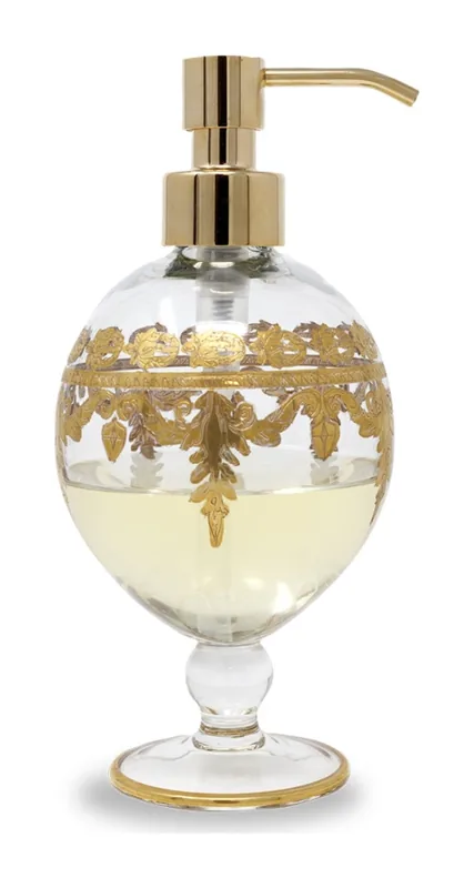 Arte Italica Baroque Vetro Gold Baroque Soap Pump at Galleria Riverside