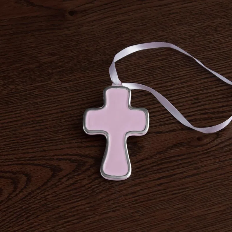 Beatriz Ball Encanto Athens Cross Ornament (Lilac) at Galleria Riverside