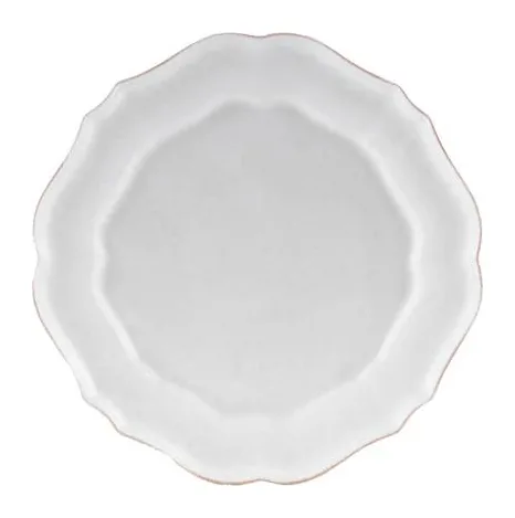 Costa Nova - Casafina Impressions Charger Plate/Platter 14", White at Galleria Riverside