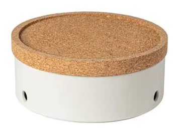 Costa Nova - Casafina Redonda Onion Canister, White at Galleria Riverside