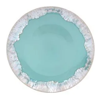 Costa Nova - Casafina Taormina Dinner Plate 11", Aqua at Galleria Riverside