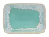 Costa Nova - Casafina Taormina Bath Soap Dish 5" Aqua at Galleria Riverside