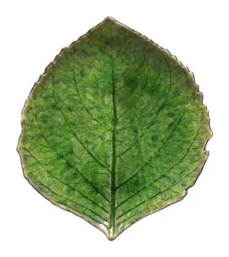 Costa Nova - Casafina Riviera Hydrangea Leaf 7", Tomate at Galleria Riverside