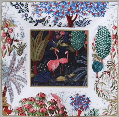 Gien Le Jardin Du Palais Square Candy Tray XL at Galleria Riverside