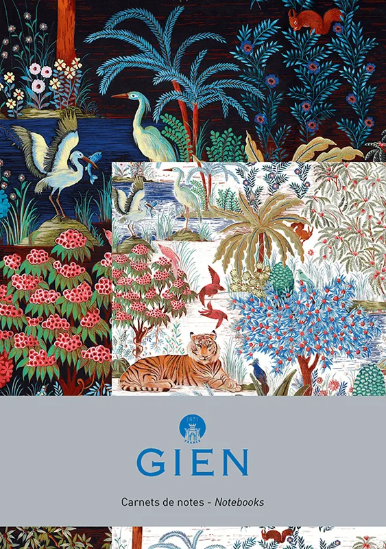 Gien Le Jardin Du Palais Notebooks, Set Of 2 at Galleria Riverside