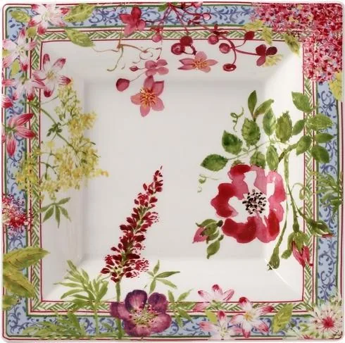 Gien Millefleurs Square Candy Tray, XL at Galleria Riverside