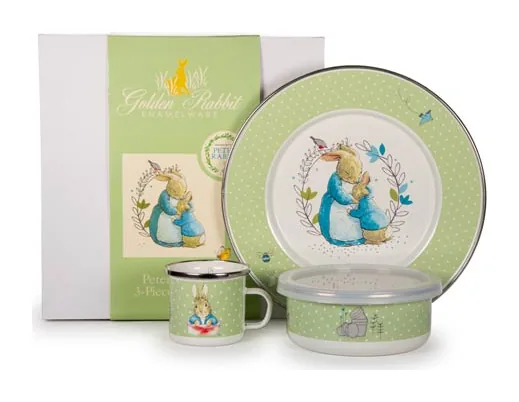 Golden Rabbit Child Sets Beatrix Potter Child Sets Polka Dot Peter Child Set at Galleria Riverside