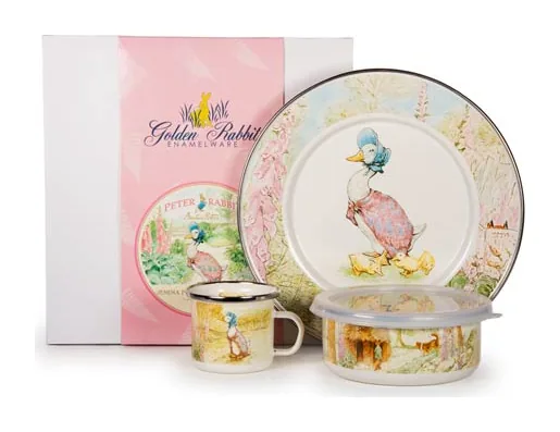 Golden Rabbit Child Sets Beatrix Potter Child Sets Jemima Puddle-duck Child Set at Galleria Riverside