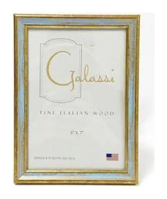 Galleria Riverside Exclusives Frames Blue & Gold Frame in 5x7 at Galleria Riverside