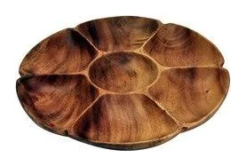 Pacific Merchants Acacia Wood Chip & Dip Tray at Galleria Riverside
