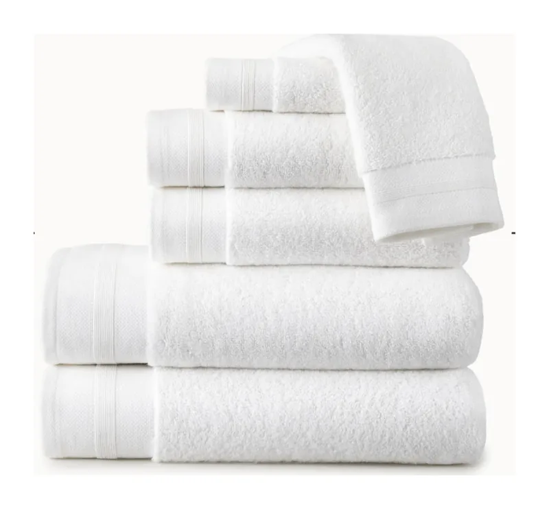 Peacock Alley Monogrammed Coronado Hand Towel - White at Galleria Riverside