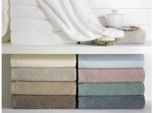 Peacock Alley White Ivory Jubilee Bath Towel at Galleria Riverside