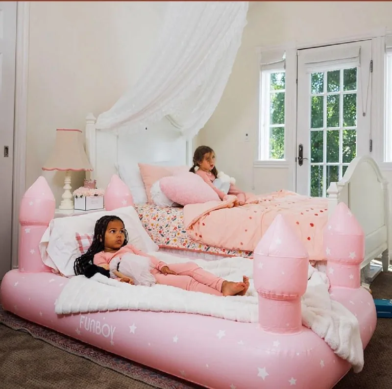 Galleria Baby & Children Funboy Pink Castle Bed at Galleria Riverside