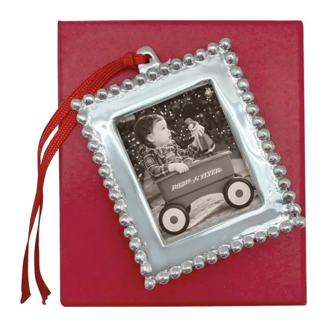 Mariposa Traditions Beaded Photo Ornament at Galleria Riverside
