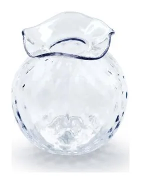 Mariposa Studio Glass Clear Pineapple Textured Bud Vase at Galleria Riverside