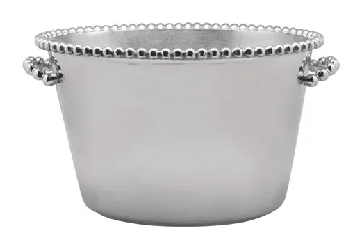 Mariposa String of Pearls Pearled Medium Ice Bucket at Galleria Riverside