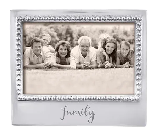 Mariposa Beaded Family Beaded 4X6 Frame at Galleria Riverside