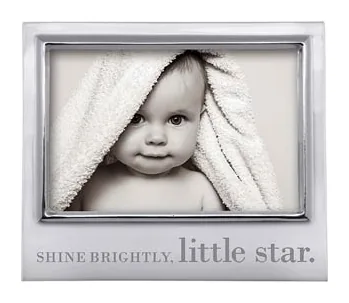 Mariposa Baby & Kids SHINE BRIGHTLY LITTLE STAR 4x6 Frame at Galleria Riverside