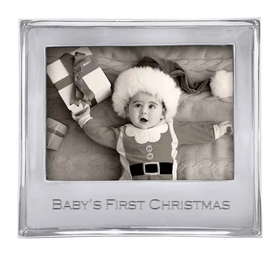 Mariposa Traditions BABY'S FIRST CHRISTMAS Signature 5x7 Frame at Galleria Riverside