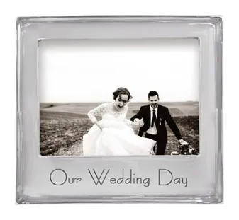 Mariposa Signature OUR WEDDING DAY 5x7 Frame at Galleria Riverside