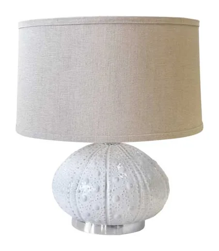 Mariposa Seaside Ceramic Sea Urchin Table Lamp at Galleria Riverside