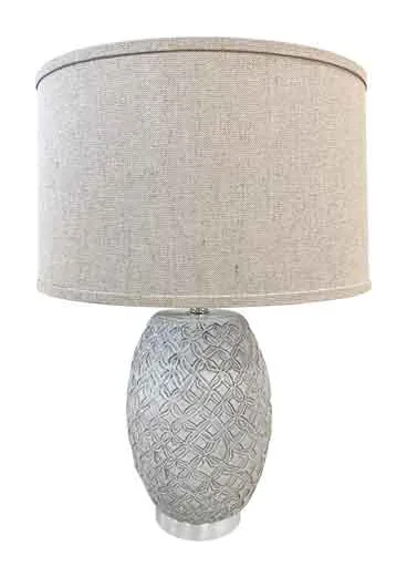 Mariposa Palmy Nights Ceramic Pineapple Lamp at Galleria Riverside
