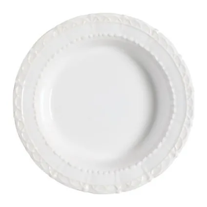 Skyros Designs Historia - Paper White Pasta Bowl/Rim Soup at Galleria Riverside