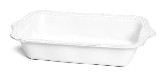 Skyros Designs Historia - Paper White Large Rectangular Baker at Galleria Riverside