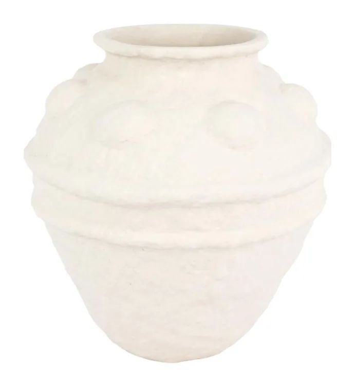 VIETRI Casa Ivory Tall Planter at Galleria Riverside