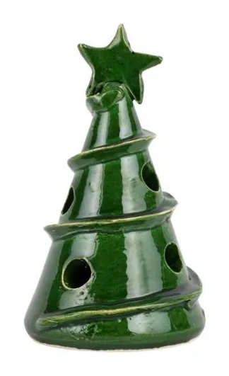 VIETRI Foresta Green Mini Swirl Tree at Galleria Riverside