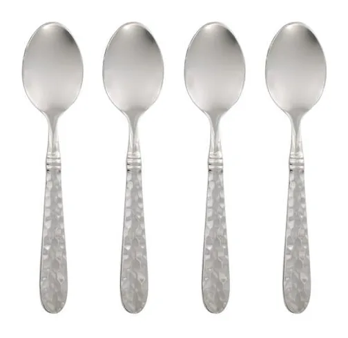 VIETRI Martellato Martellato Demitasse Spoons - Set of 4 at Galleria Riverside