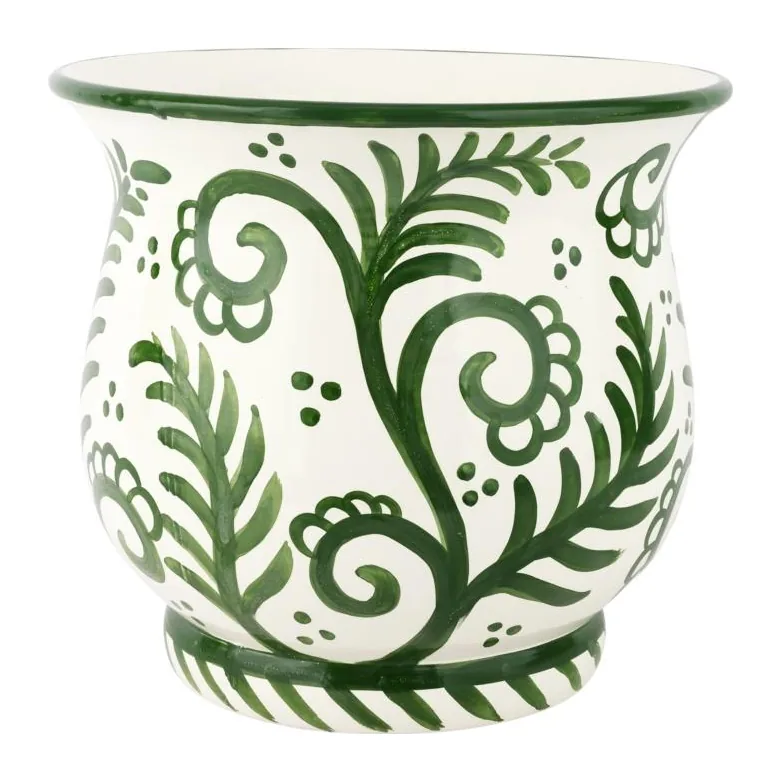 VIETRI Verde Garden Round Planter at Galleria Riverside