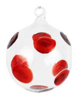 VIETRI Drop Red Ornament at Galleria Riverside