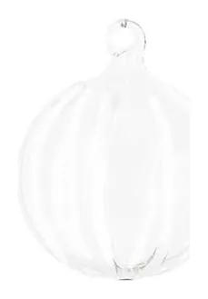VIETRI Nuovo Stripe White Ornament at Galleria Riverside