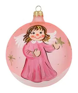 VIETRI Ornaments Baby Girl Angel Ornament at Galleria Riverside