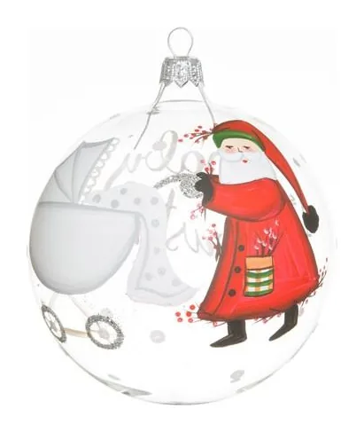 VIETRI Old St. Nick Baby's First Christmas Ornament at Galleria Riverside