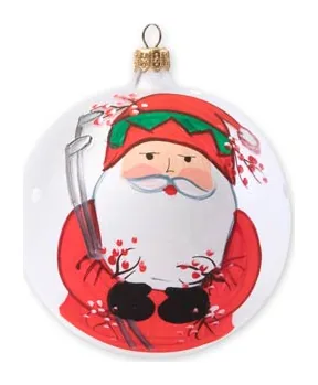 VIETRI Old St. Nick Golfing Ornament at Galleria Riverside