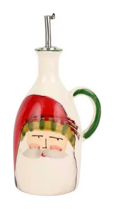 VIETRI Old St. Nick Handled Olive Oil Bottle at Galleria Riverside