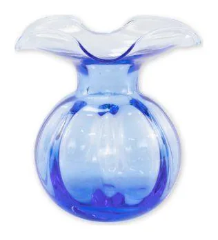 VIETRI Hibiscus Glass Cobalt Bud Vase at Galleria Riverside