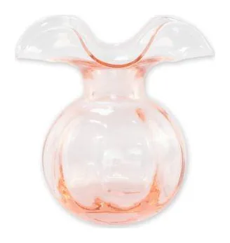 VIETRI Hibiscus Glass Pink Bud Vase at Galleria Riverside